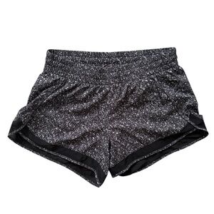 Athleta Printed Mesh Racer Run Short 4”